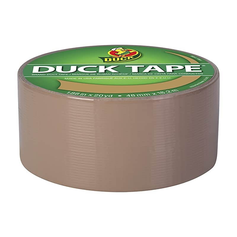 283264 Color Duct Tape Single Roll 188 Inches x 20 Yards Beige