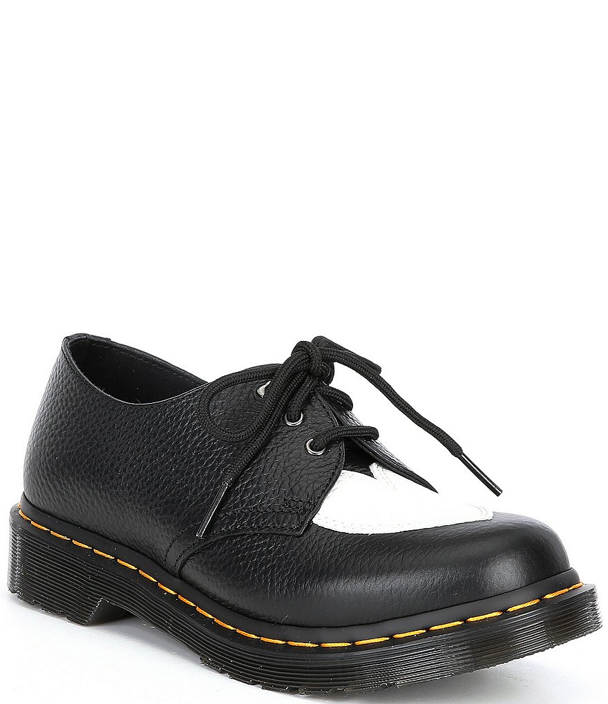 Dr. Martens Women's 1461 Amore Heart Leather Oxford Shoes