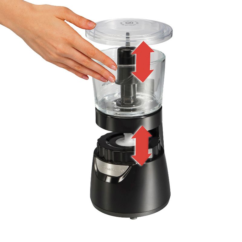 KitchenAid 2 Speed Pulsing Meal Prep Compact Mini Food Processor Chopper with 3.5 Cup Working Bowl, Contour Silver (Certified Refurbished)