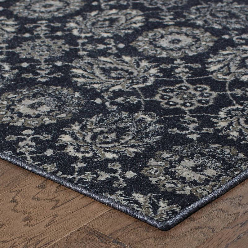 Blue Legacy Mason Blue Area Rug 5'X8' - Oriental Weavers