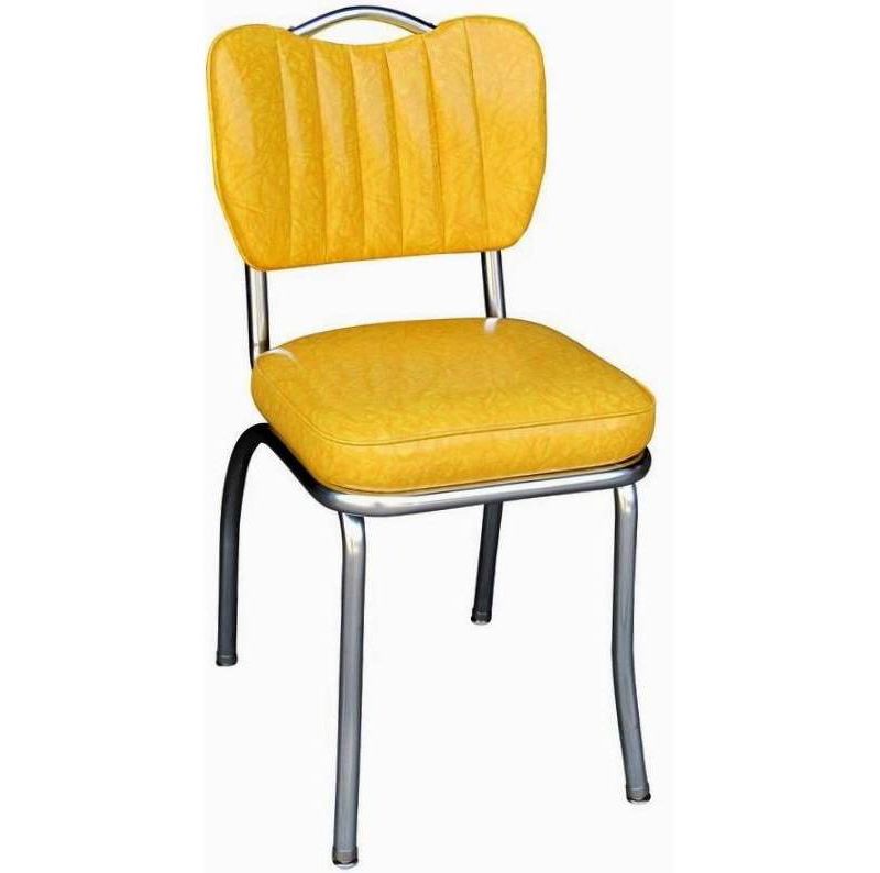 Handle Back Diner Chair Cracked Ice Yellow - Richardson Seating