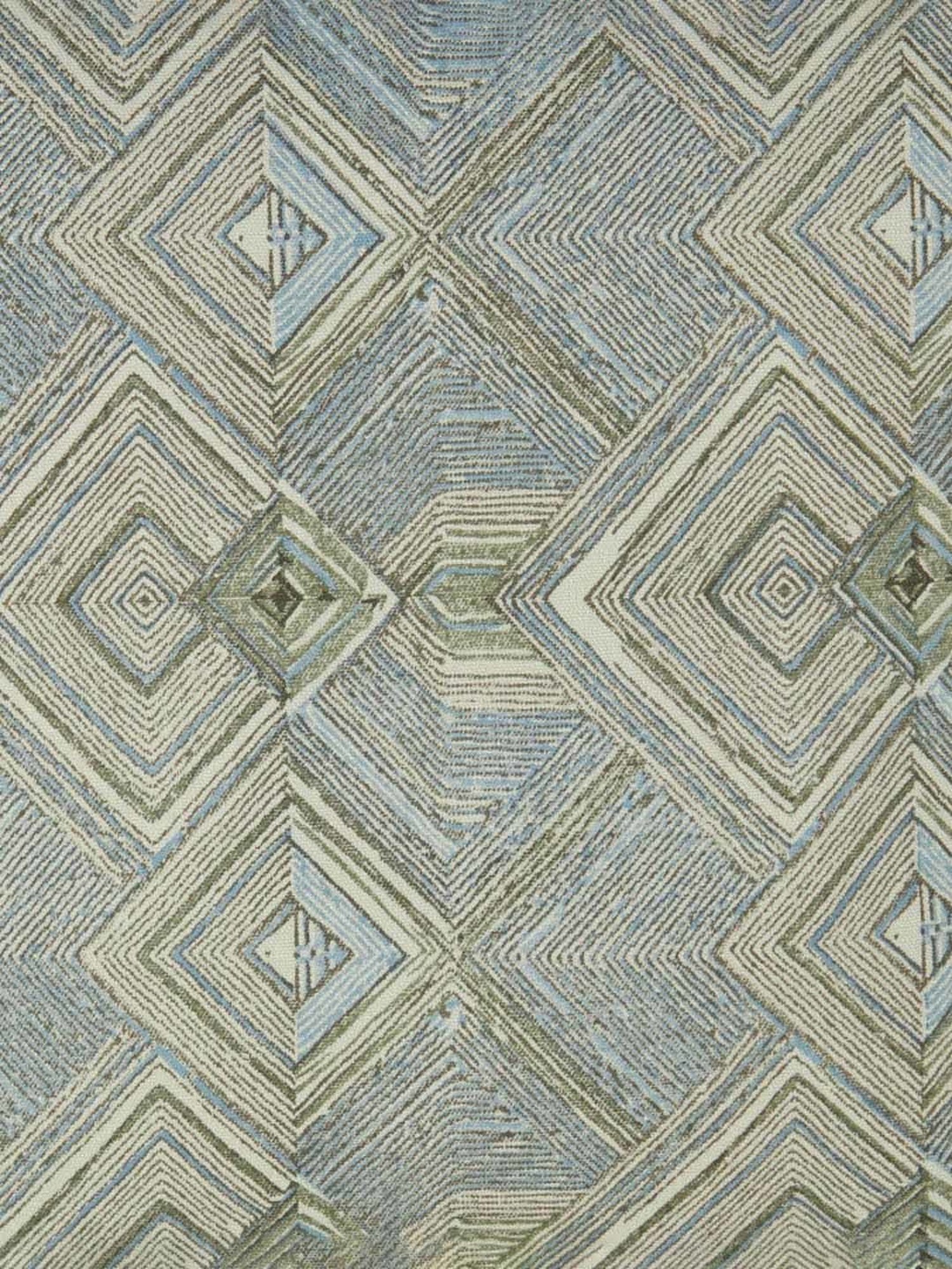 Fabindia Blue Cotton 116 TC 325 GSM Earth Files Cushion Cover