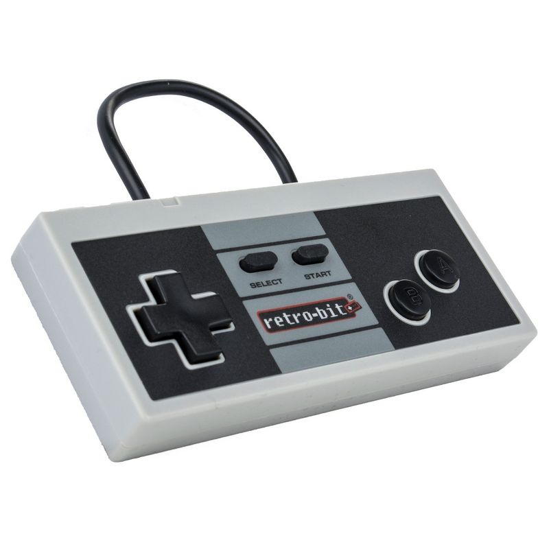 Retro-Bit NES Style Wired USB PC/MAC Pro Controller with 6FT Cable - Classic Color