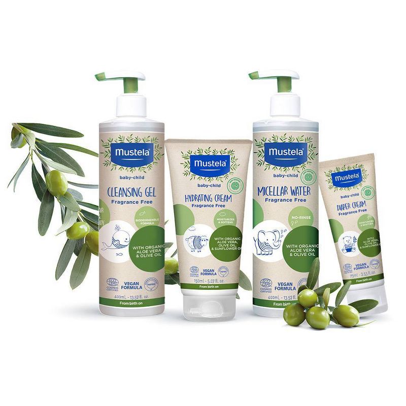 Mustela Diaper Cream with Olive Oil and Aloe - 2.54oz