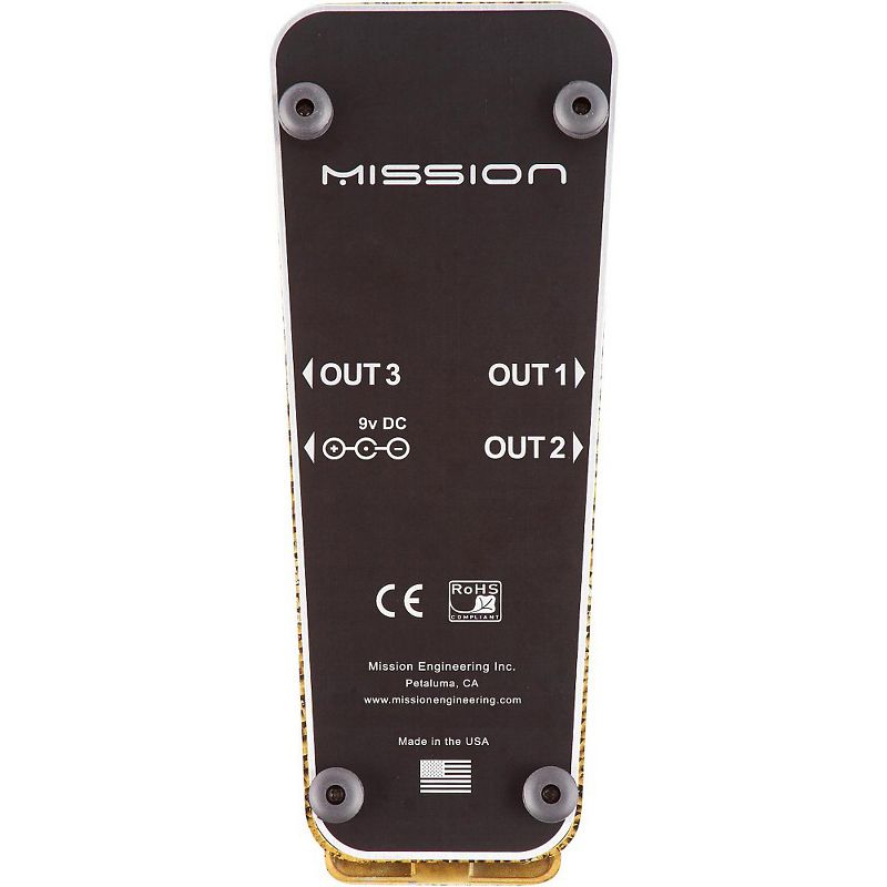 Mission Engineering EP-25-Pro Aero Gold Carbon Expression Pedal
