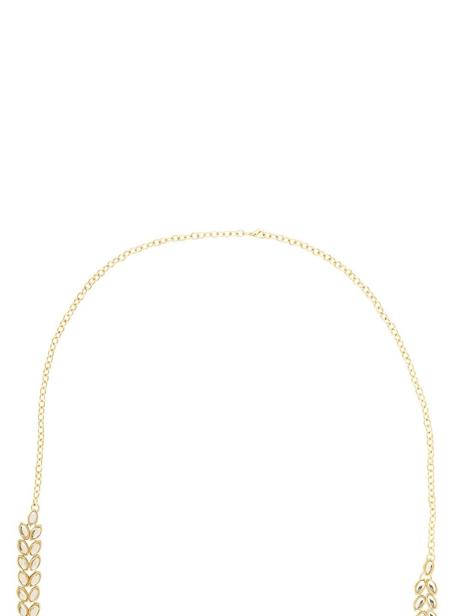 Teejh Jasvi Mirror White Waistband for Women