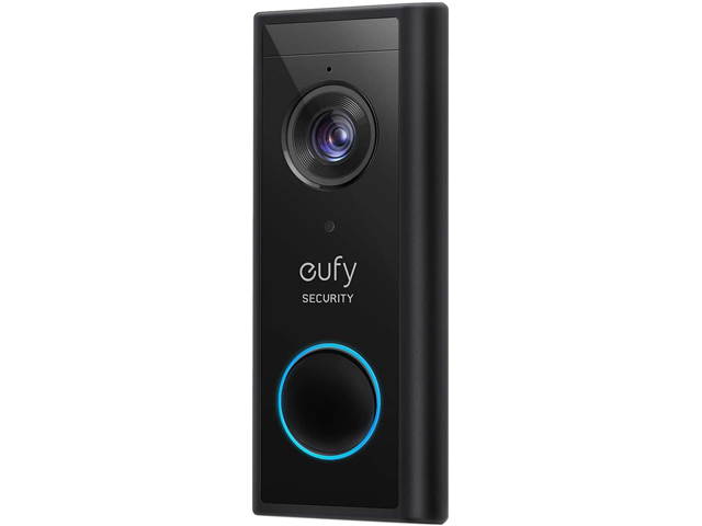 eufy Security, Wireless Add-on Video Doorbell with 2K Resolution, 2-Way Audio, Simple Self-Installation, HomeBase 2 Required