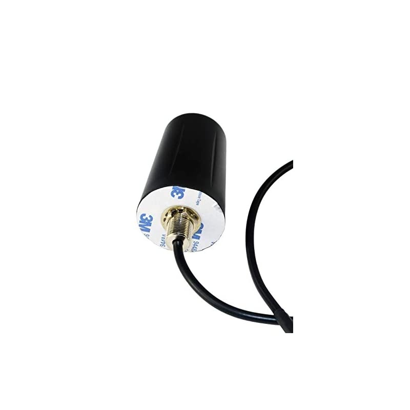 Vandal Resistant Low Profile 3G/4G/LTE Omni-Directional Antenna - 3-5 dBi Gain - Fixed Mount - 10 ft Coax Lead - for Cisco, Cradlepoint, Digi, Novatel, Pepwave, , Sierra Wireless, and Others