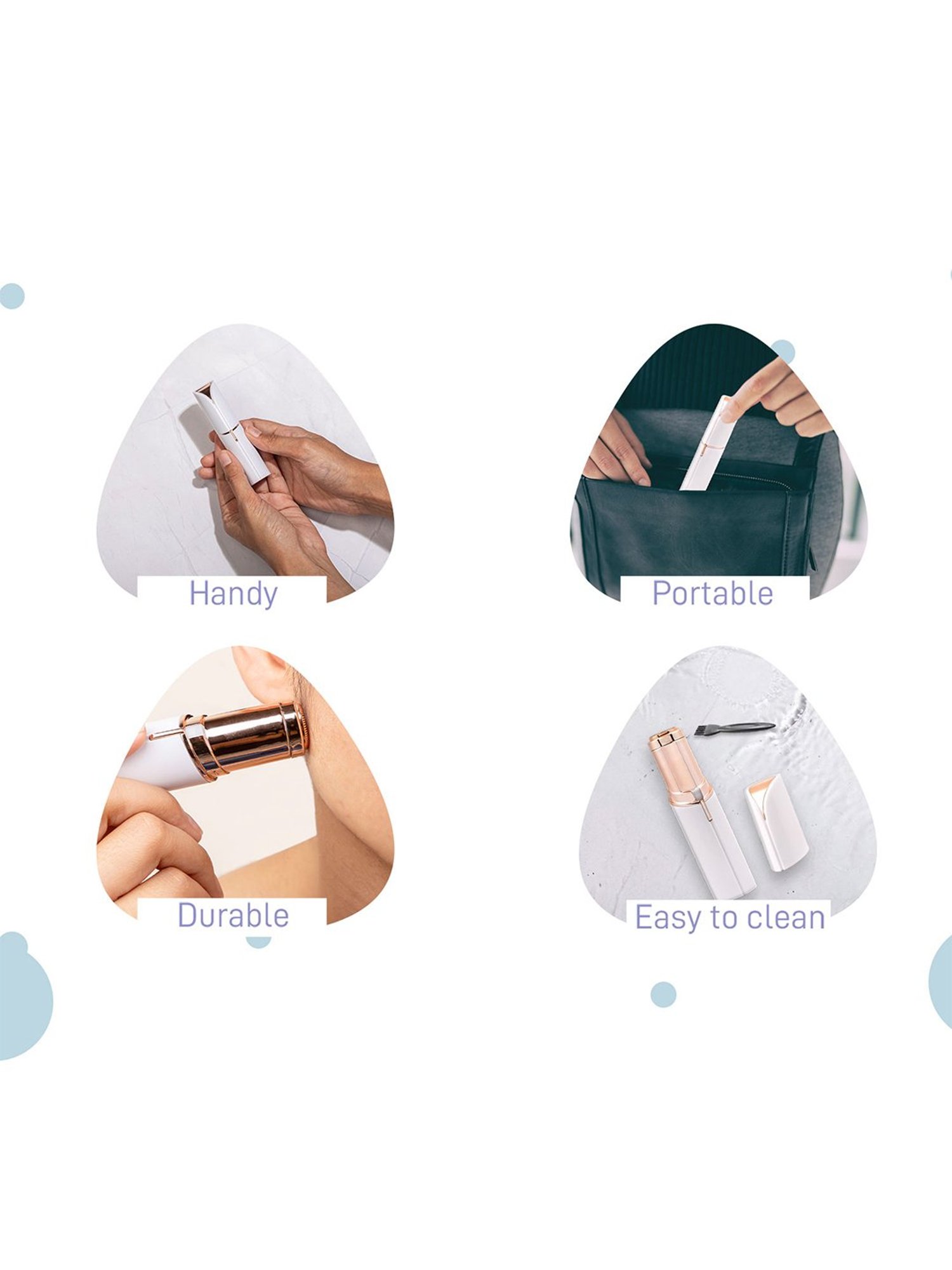 Sirona Portable Electronic Facial Razor