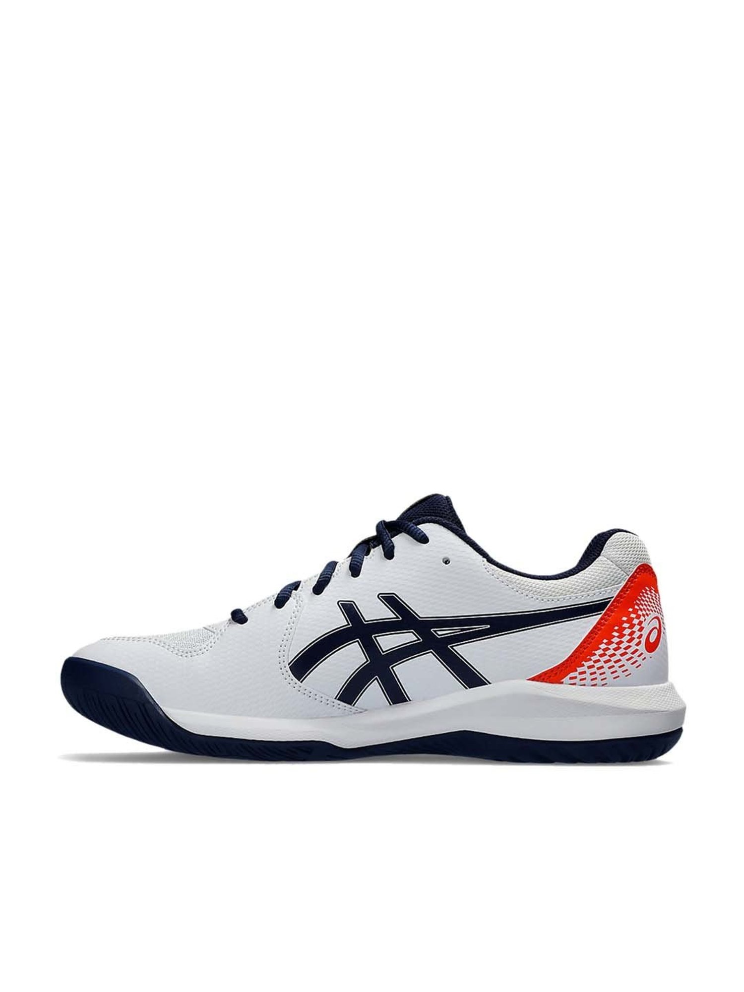 Asics Men's GEL-Dedicate 8 White Tennis Shoes