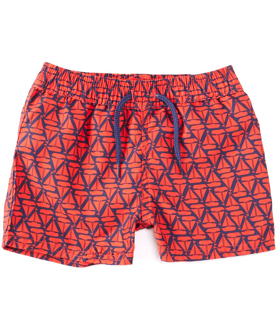 Tea Collection Baby Boys 3-24 Months Long-Sleeve Pineapple Print Rashguard Swimsuit