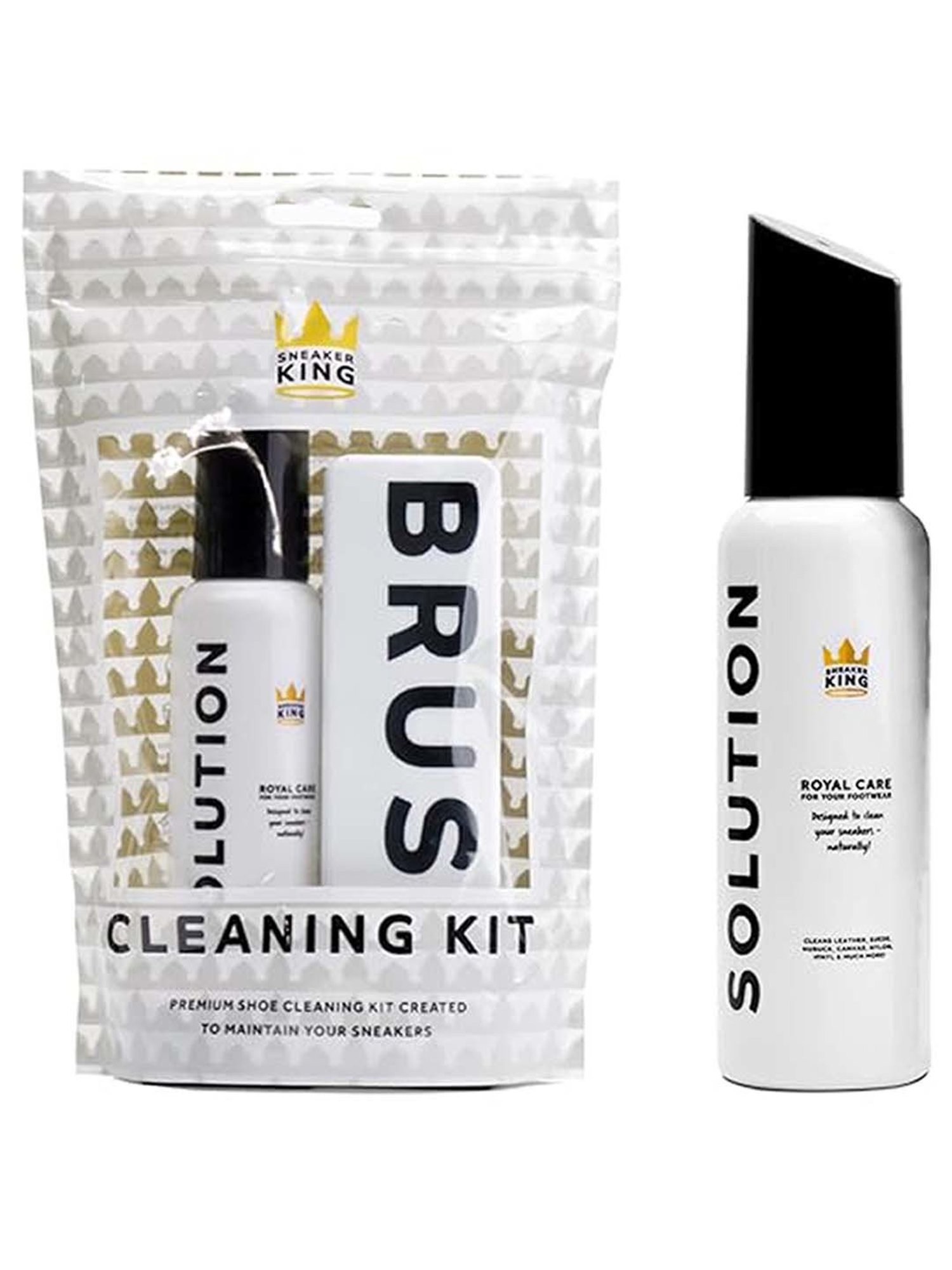 Sneaker King Sneaker Cleaner Kit 125 ml & Refill 250 ml Combo