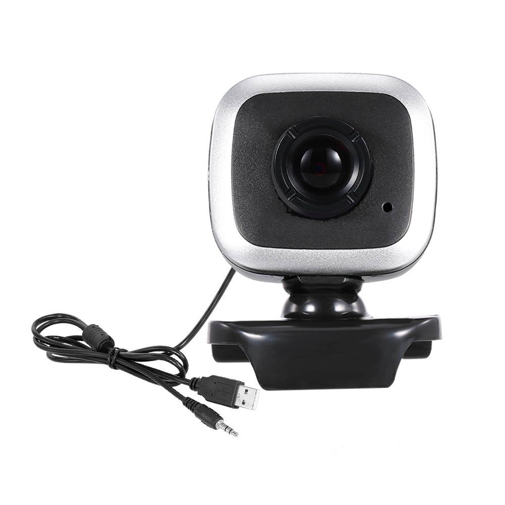 Webcam 480P 5MP PC 30fps HD Web USB Camera High-Definition Cam Video Call with Microphone USB Plug & Play for Laptop Desktop Computer