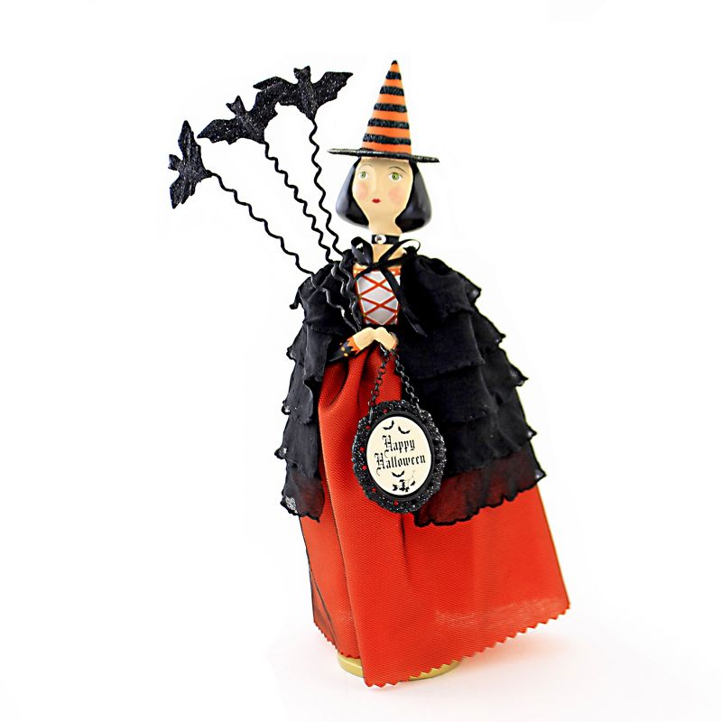 Heather Myers 12.0" Drusilla Bats Halloween Witch  -  Decorative Figurines