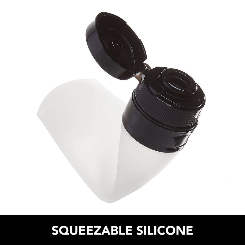 Brookstone Silicone 3oz Travel Tube Set - 2pk Frosty