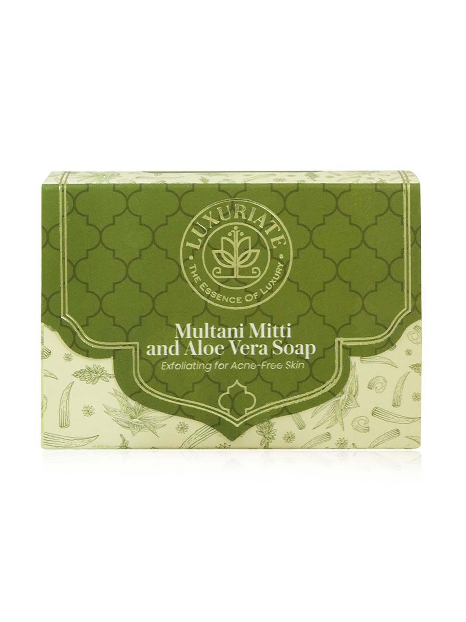 Luxuriate Multani Mitti and Aloe Vera Exfoliating Soap - 125 gm