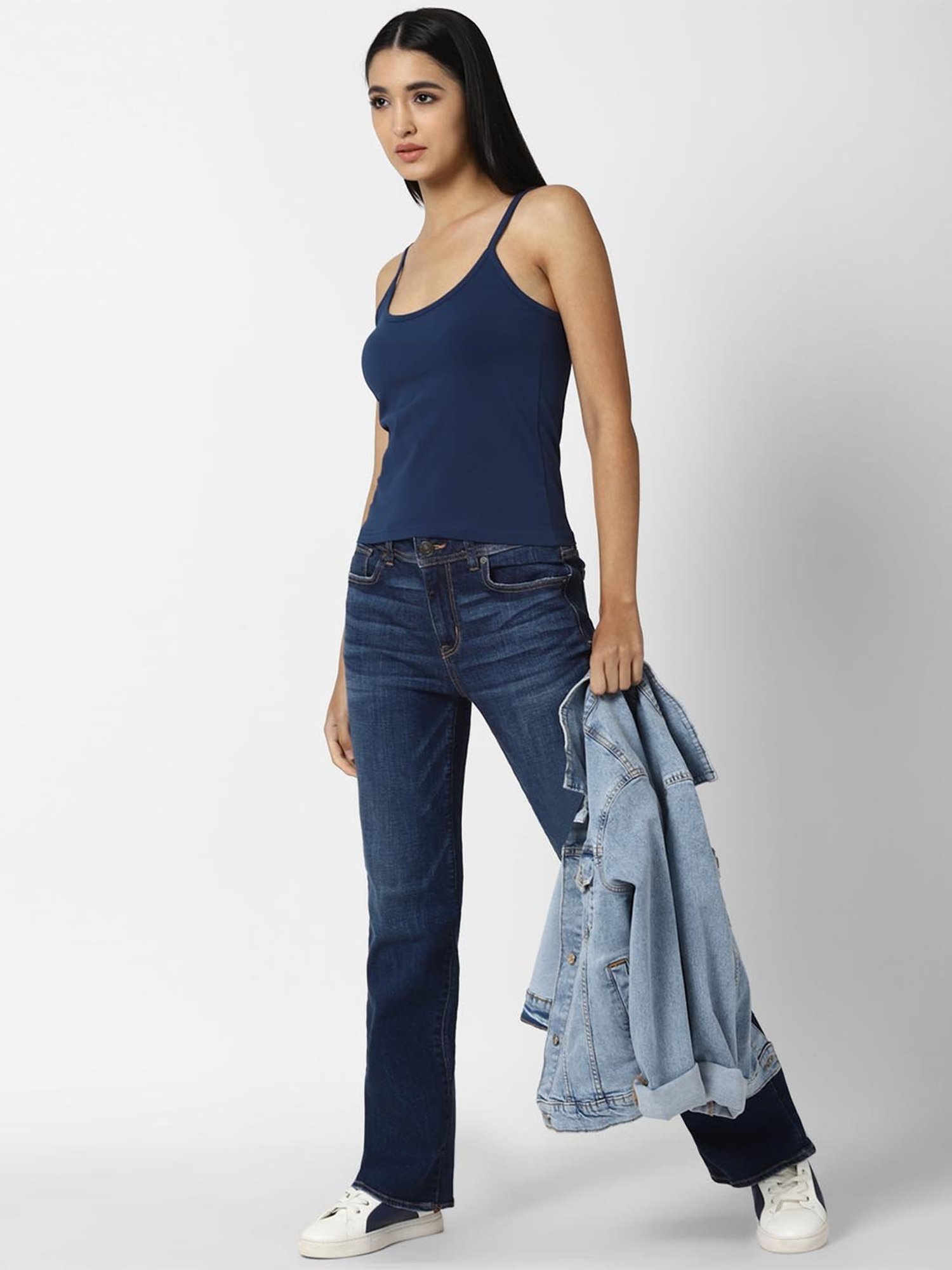 Forever 21 Blue Regular Fit Camisole