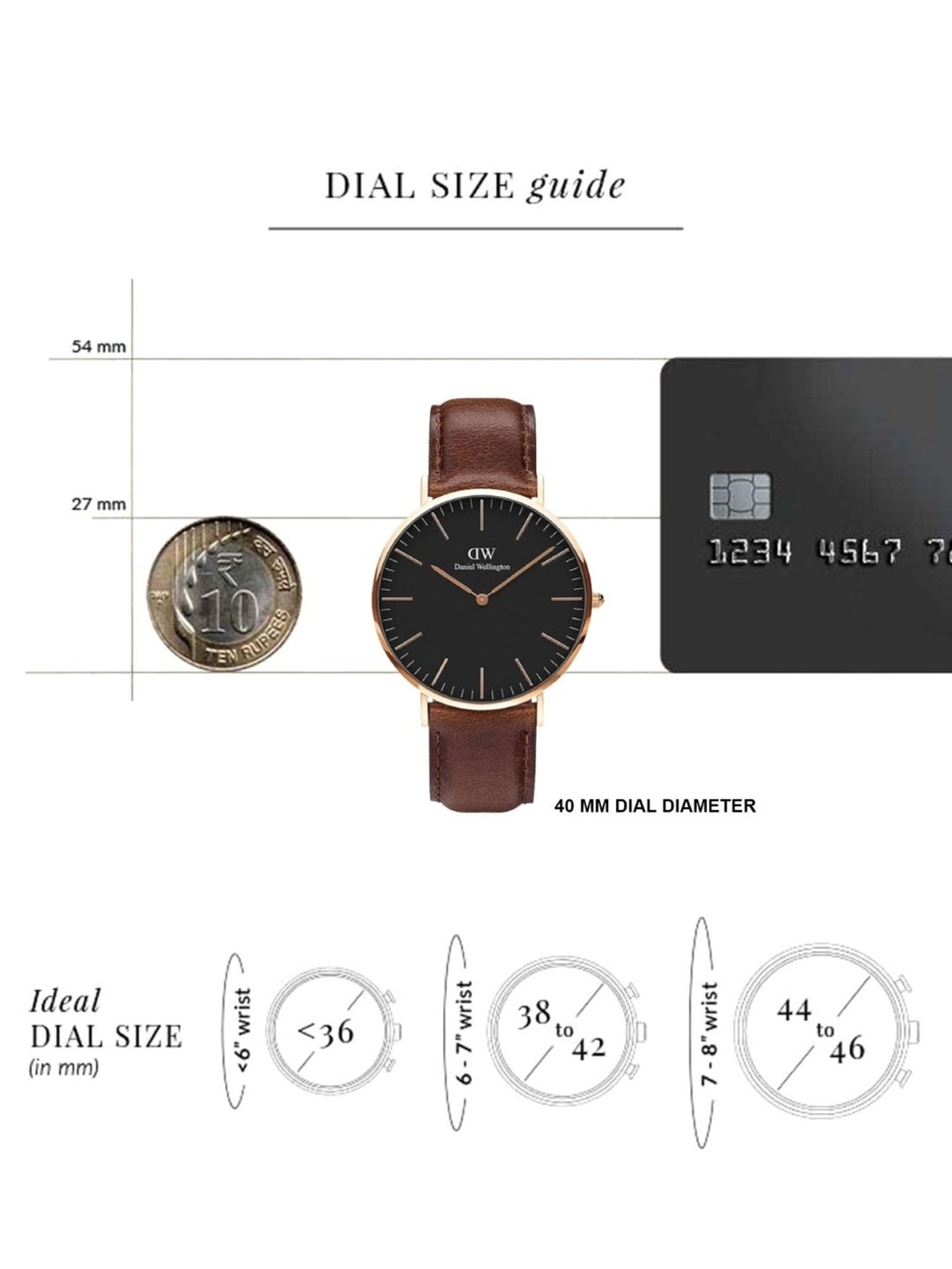 Daniel Wellington DW00100125 Classic Analog Watch for Men