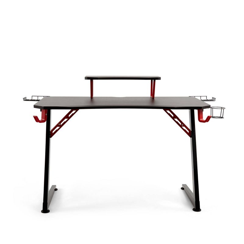 47.2"x23.3" Airlift Elite Gaming E Sports Computer Desk Black - Seville Classics