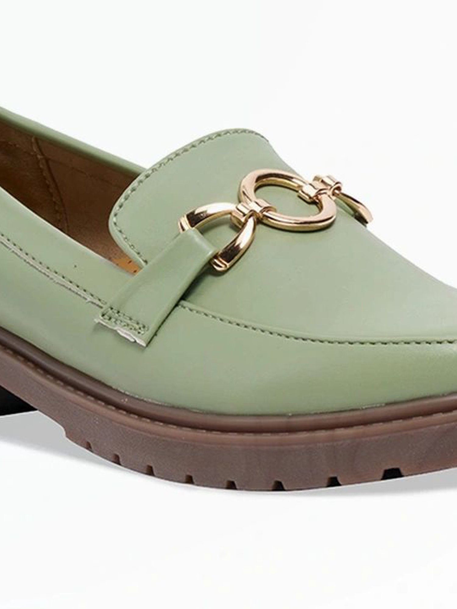 Eridani Women's Janet Olive Casual Loafers