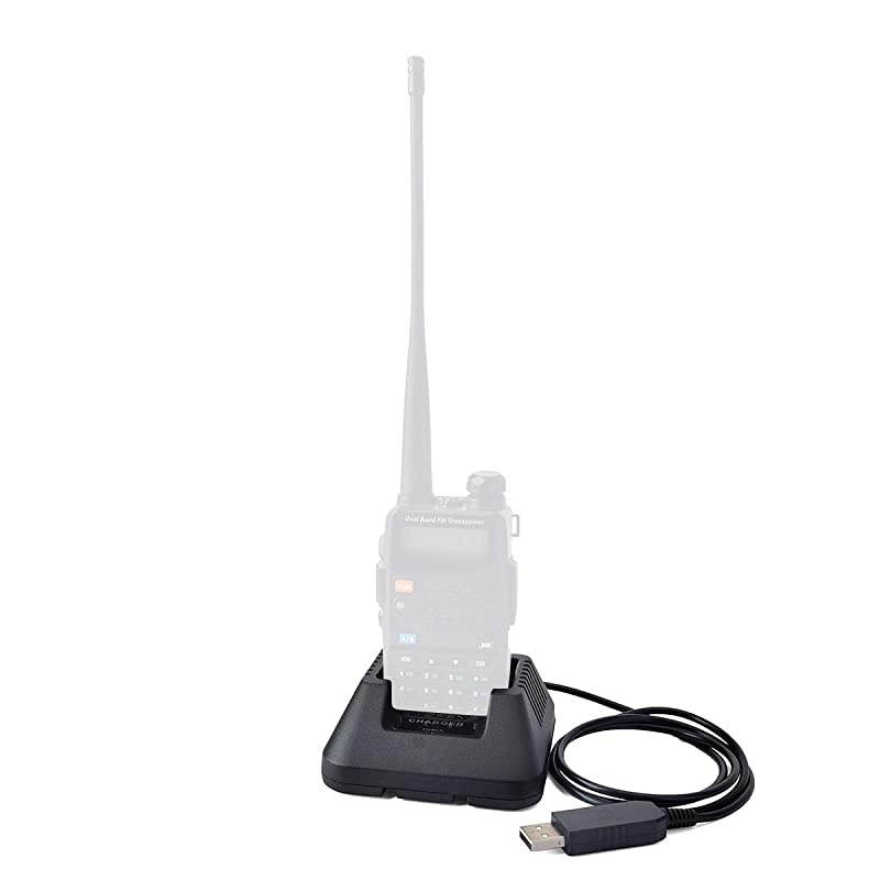 Walkie Talkie Charger USB Liion Battery Charger 100V240V for Baofeng UV5R 5RA 5RB 5REPLUS Two Way Radio