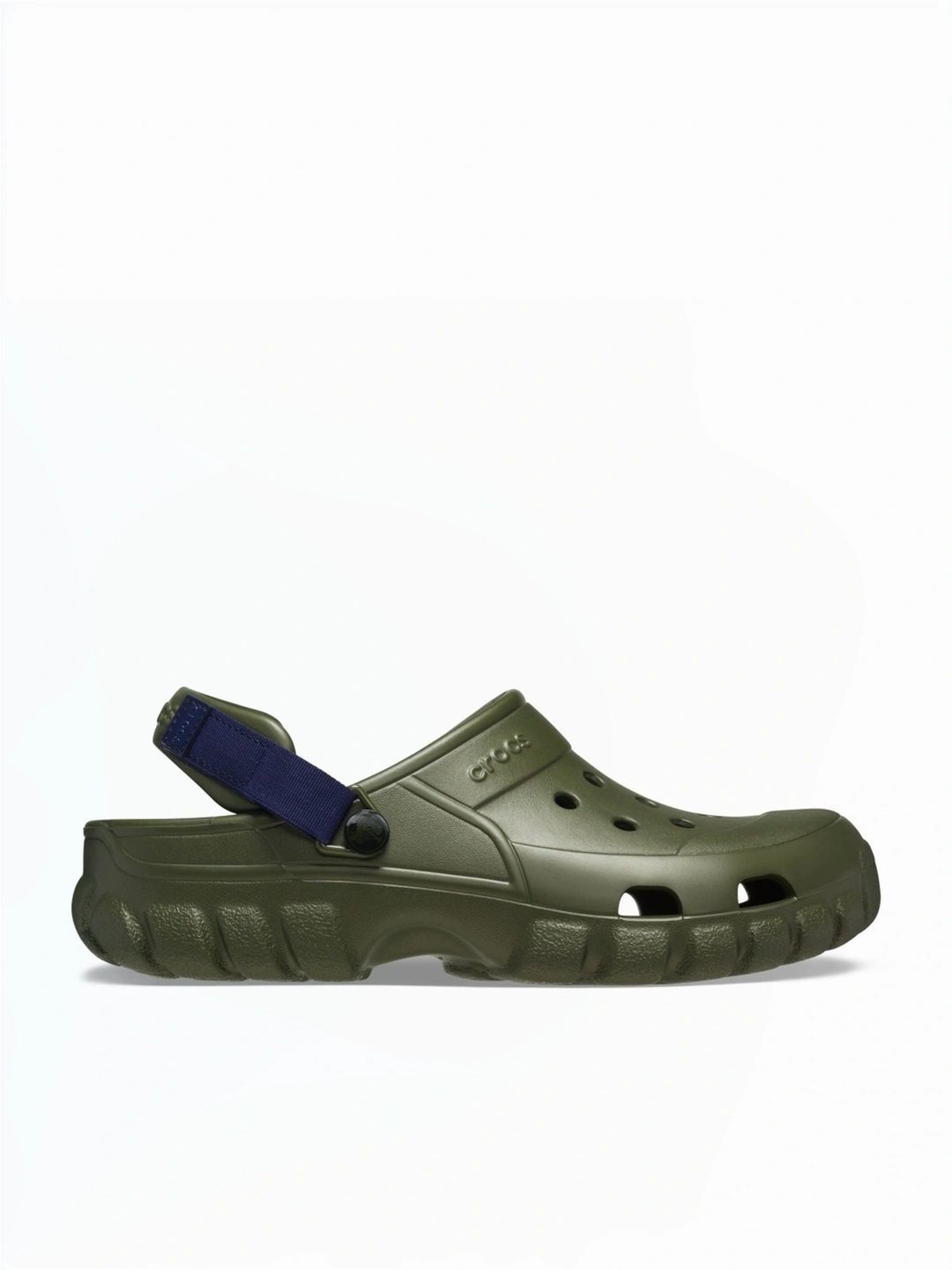 Crocs Men's Off Road Green Back Strap Clogs
