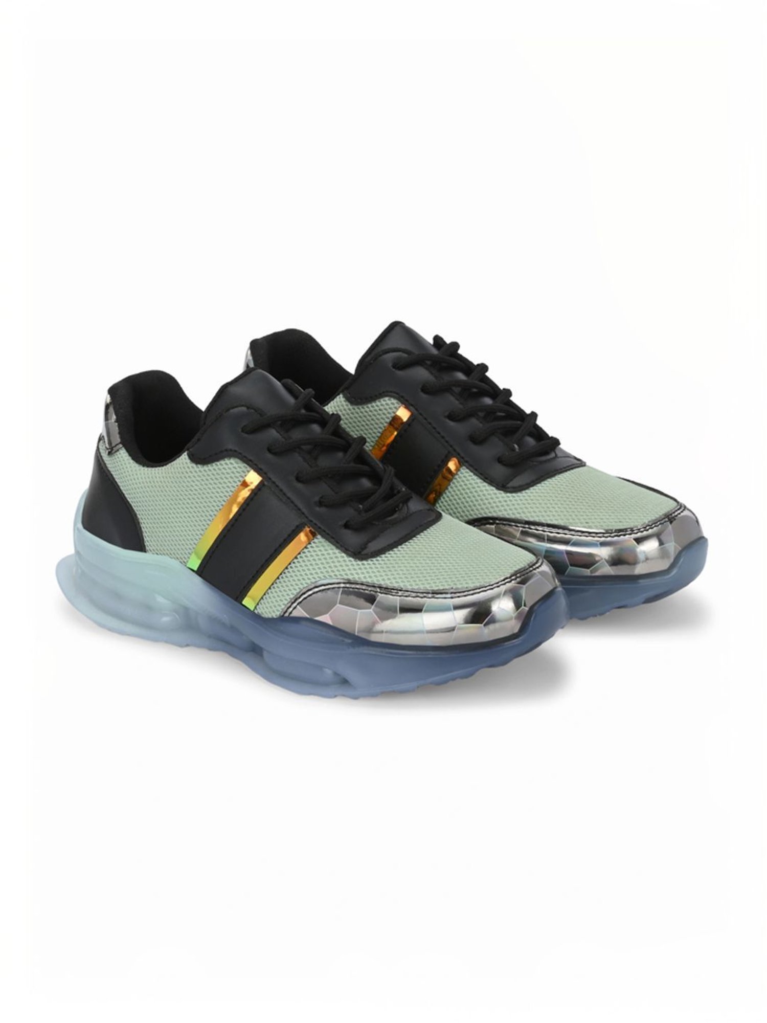 Giorgio Women's Green Running Shoes