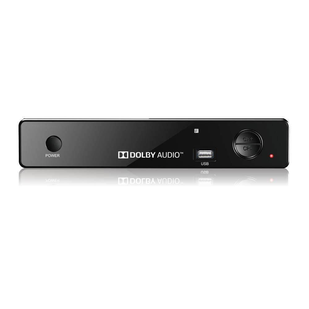 MEDIASONIC  HW-150PVR Homeworx ATSC Digital TV Converter Box w/ Media Player & Recording PVR Function (Black) - New
