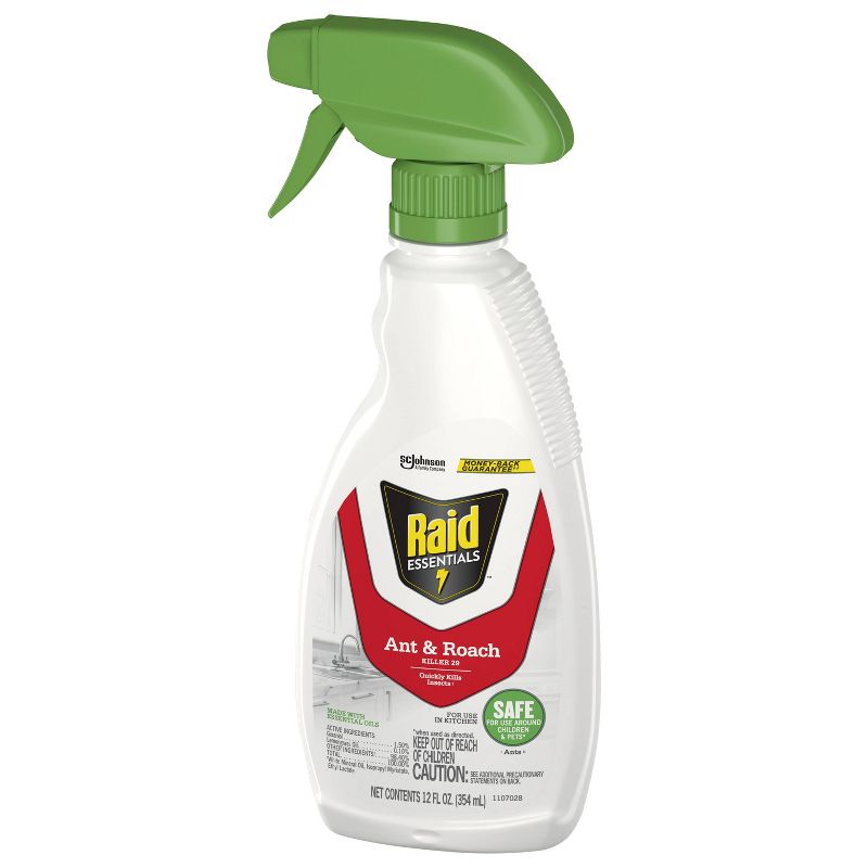 Raid Essentials Ant & Roach Killer 29 Trigger Spray - 12 fl oz