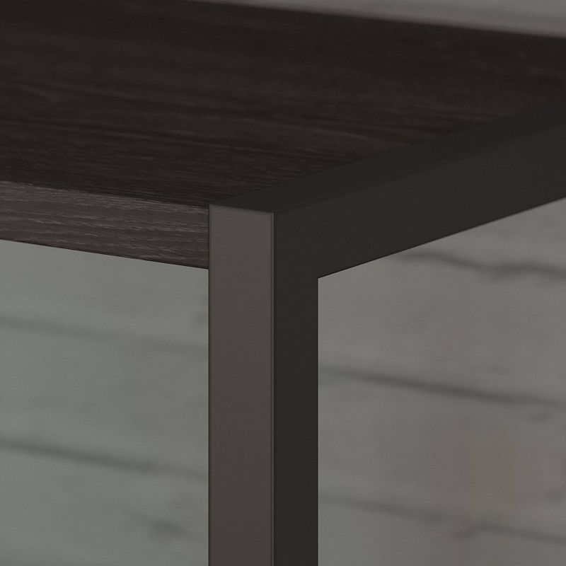 70.13" 5 Shelf Atria Bookshelf Charcoal Gray - Kathy Ireland Home