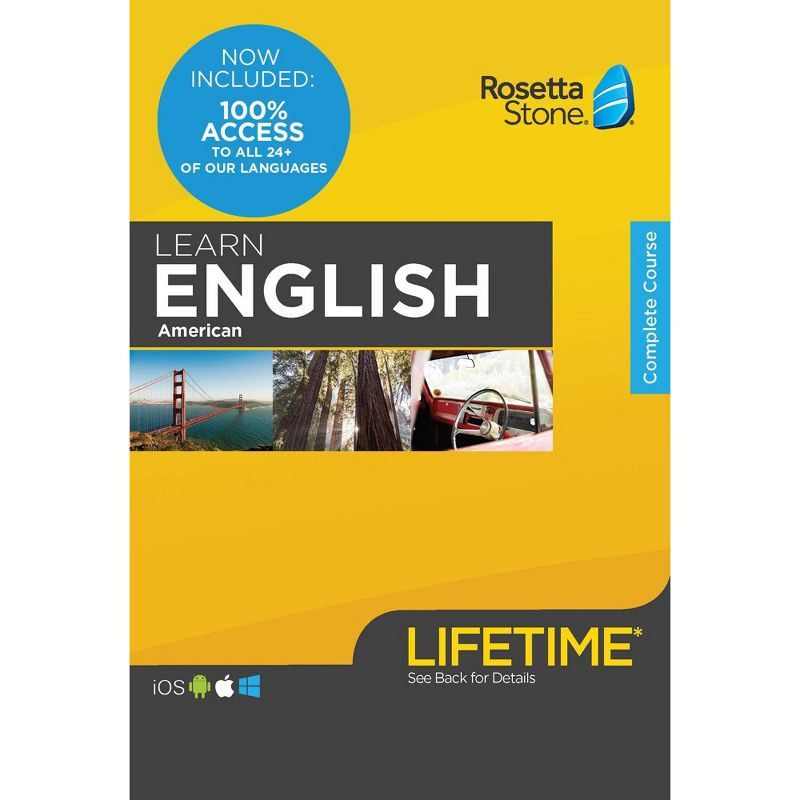 Rosetta Stone Lifetime English (Hardcover)