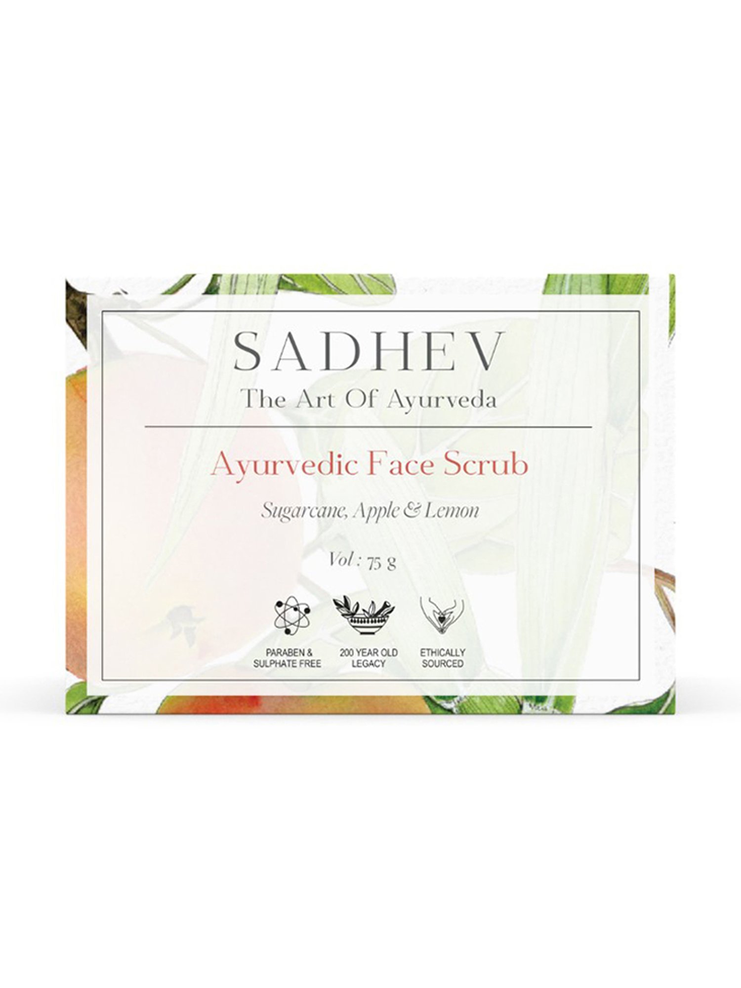 SADHEV The Art Of Ayurveda Ayurvedic Face Scrub - 75 gm