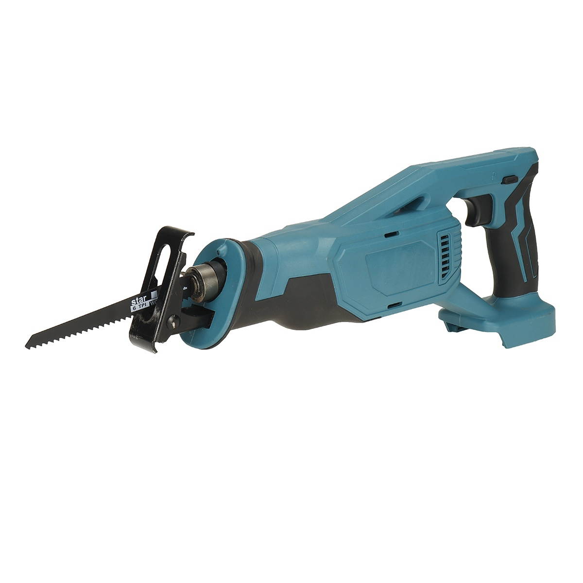 Cordless Electric Reciprocating Saw Recip Sabre Saw W/ 4*Blade For Makita 18/21V Battery-Blue