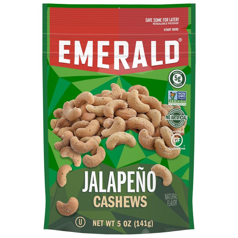 Emerald Jalapeno Cashews - 5oz
