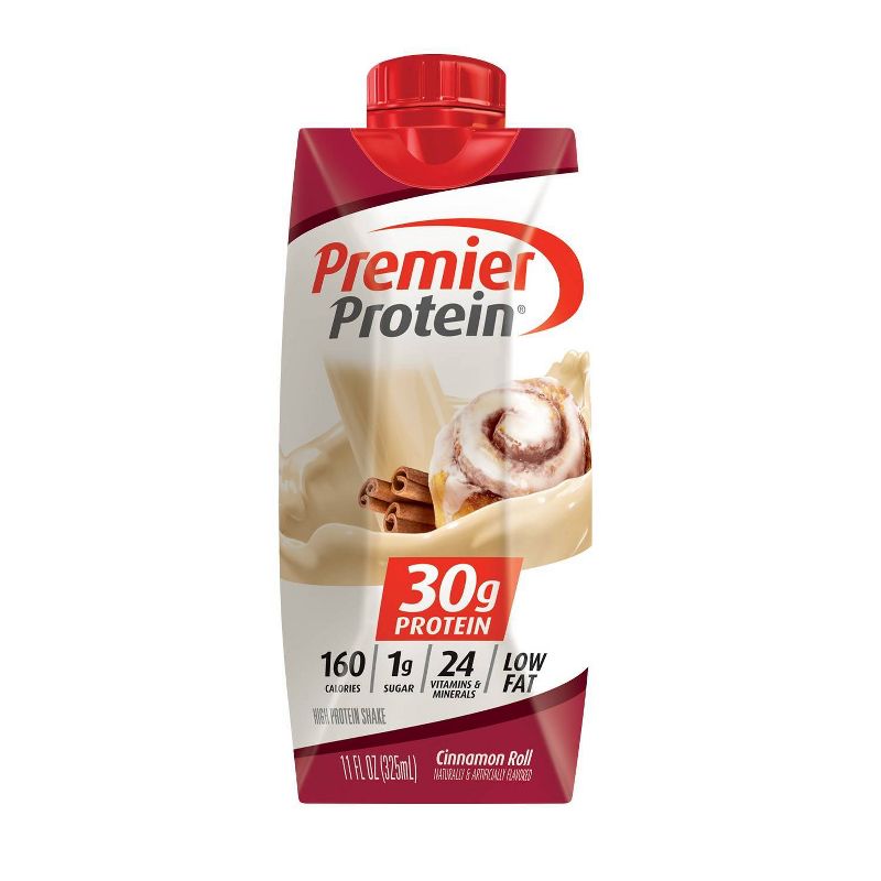 Premier Protein Shake - Cinnamon Roll - 4pk/44 fl oz