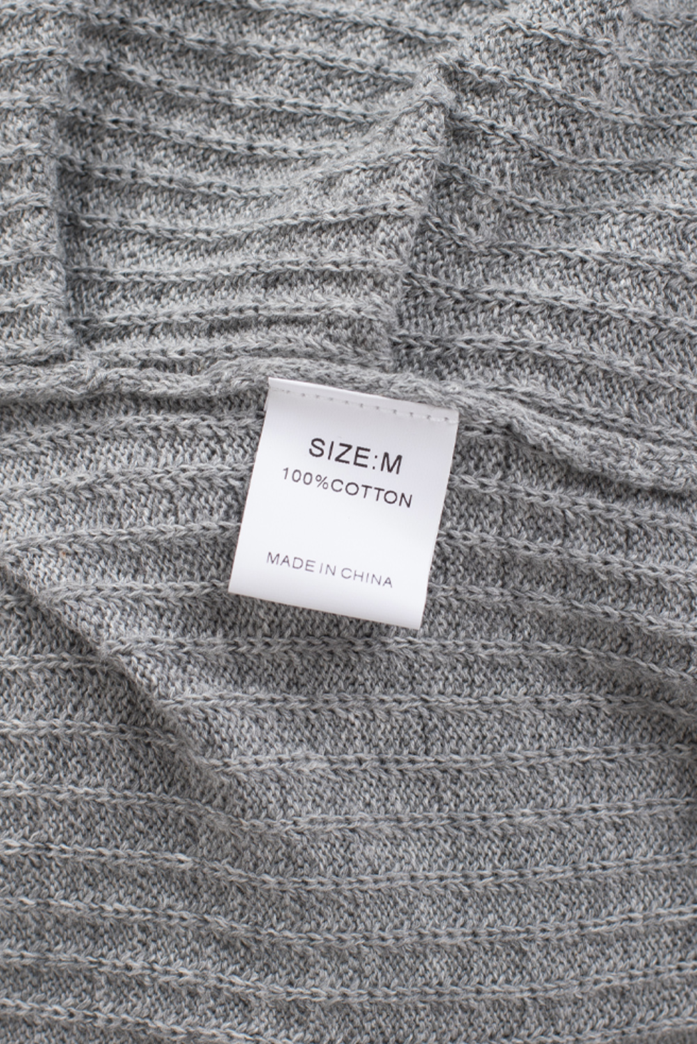 Karen Kane Long Sleeve Asymmetrical Hem Round Neck Sweater