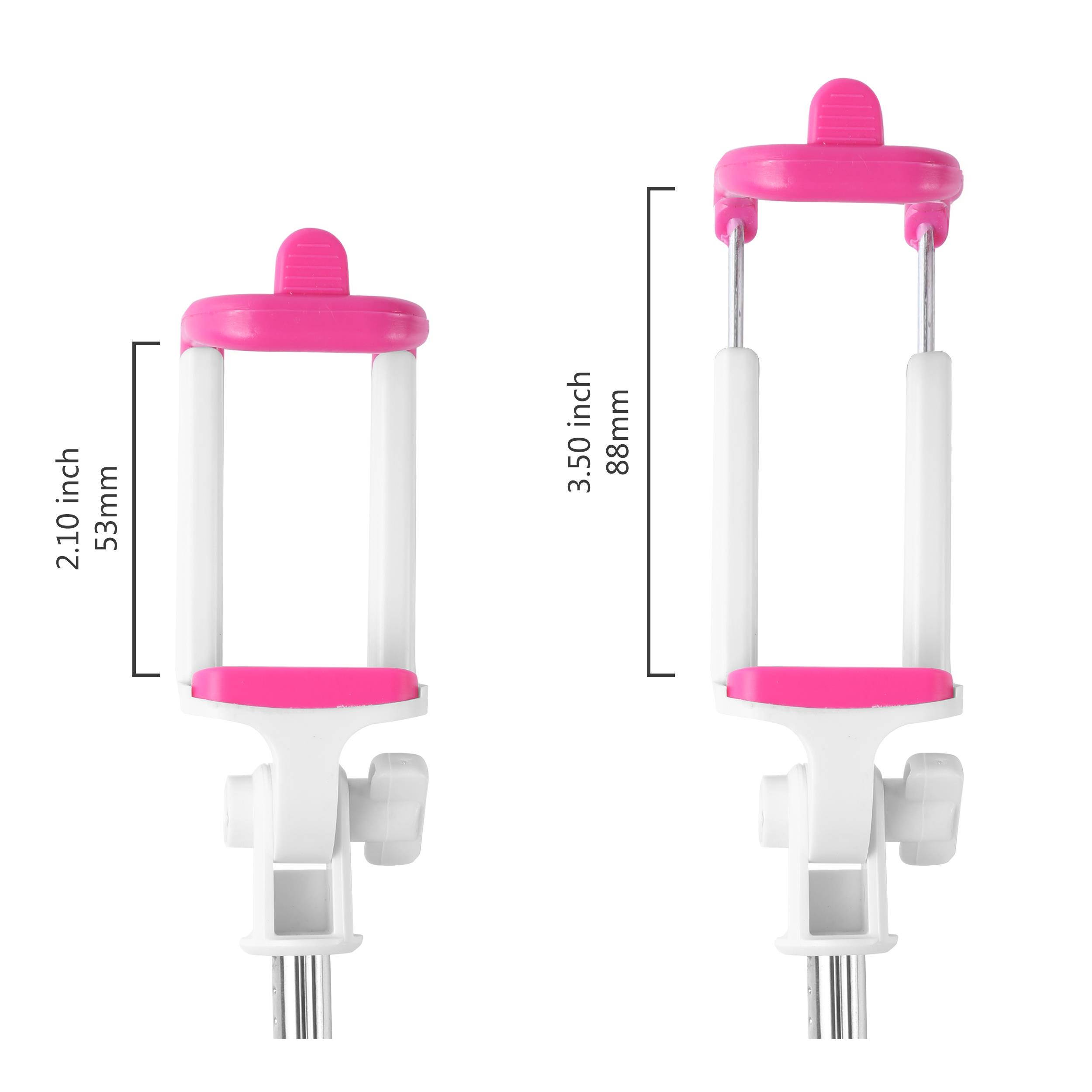 SumacLife Blue Hybrid 2-in-1 Bluetooth Selfie Stick with Built-in Tripod and Wireless Remote Control Shutter for Smartphones