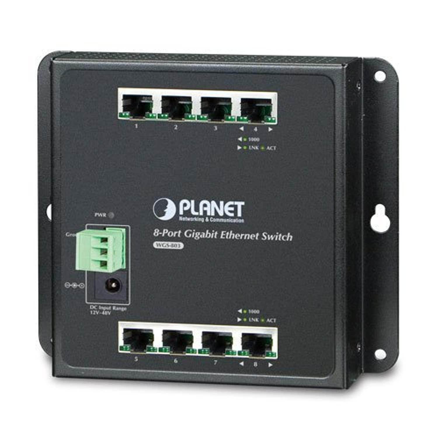 Netis ST3208 8 10/100Mbps RJ45 Ports Fast Ethernet Web Management Switch, Auto-Negotiation & Plug & Play