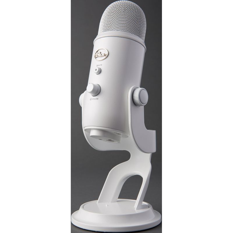 Blue Microphones Yeti Nano Microphone - Stereo - 20 Hz to 20 kHz - Wired - Electret Condenser - Cardioid, Omni-directional - Desktop - USB