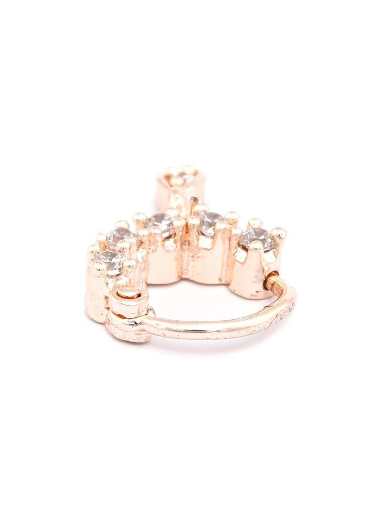 Teejh Aahna Silver Nose Ring