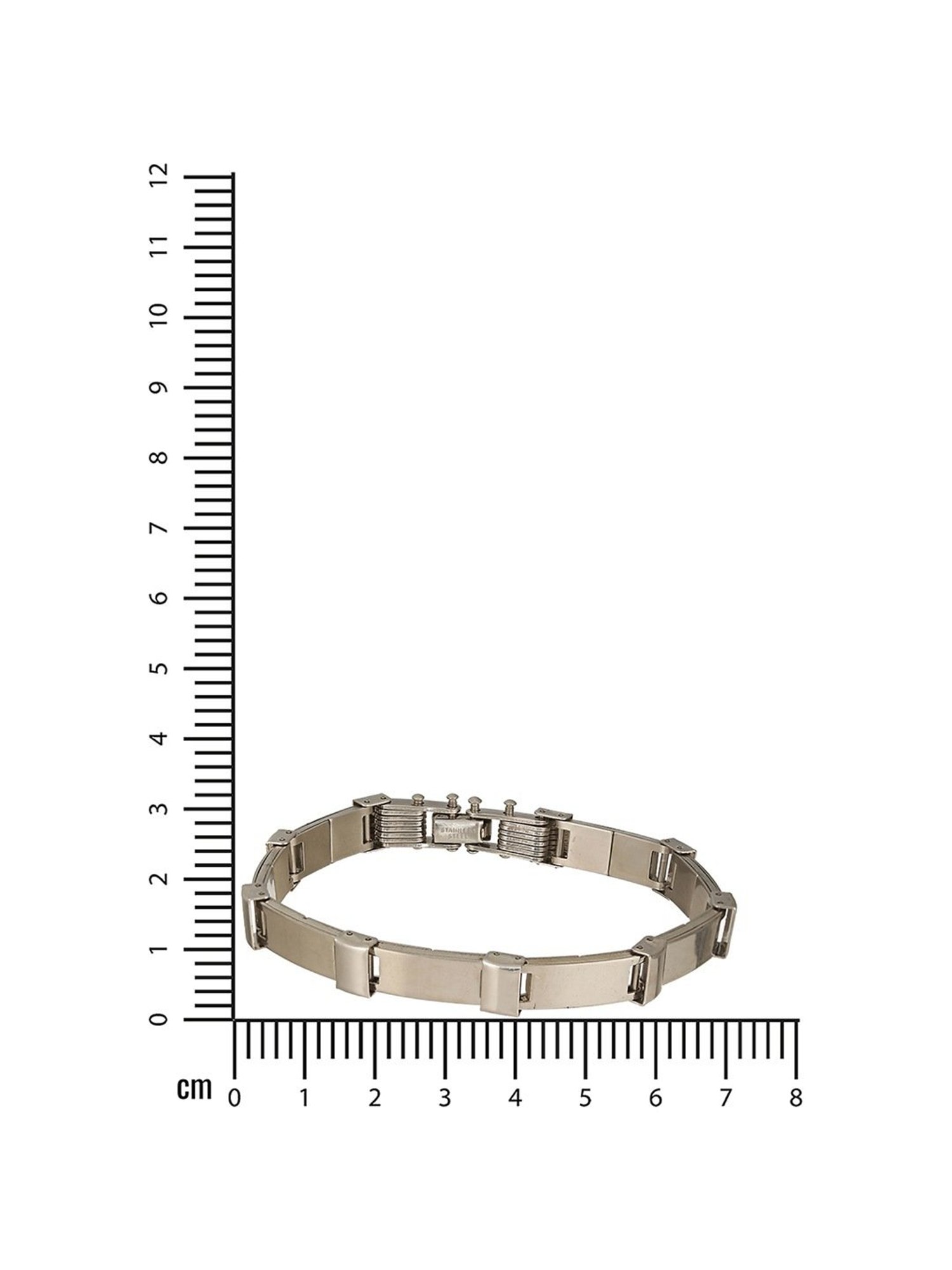 Aatmana Men Silver-Plated Link Bracelet