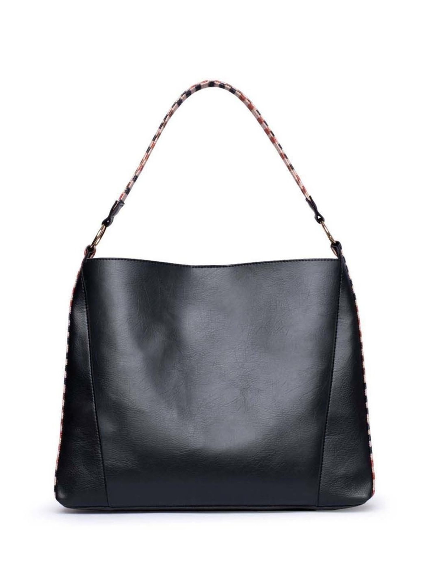 ZOUK Multicolor Striped Large Tote Handbag