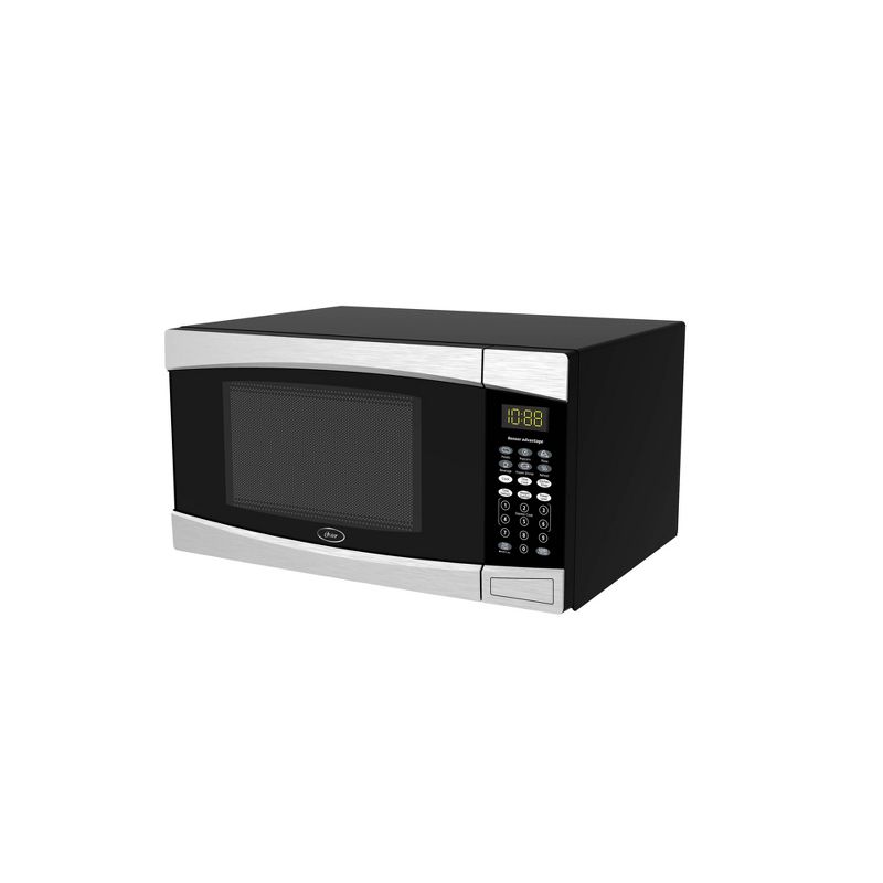 Oster 1.4 cu ft Microwave Oven - Silver