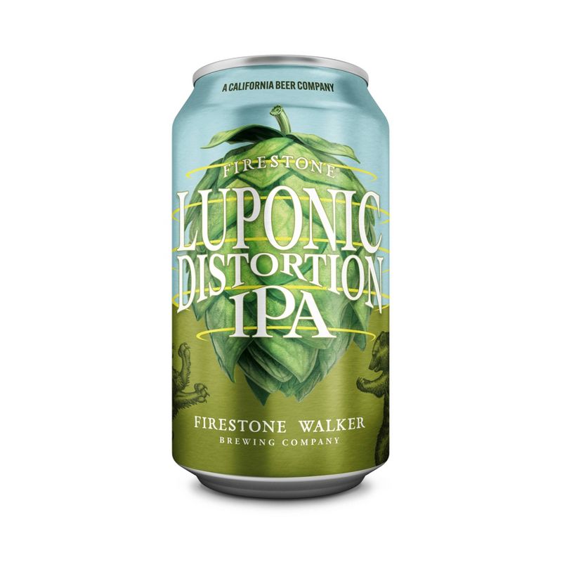 Firestone Walker Luponic Distortion IPA Beer - 6pk/12 fl oz Cans