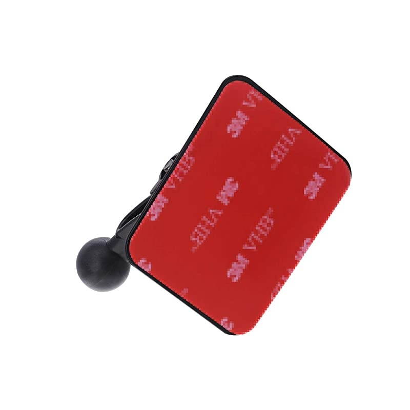 17mm Sticky Adhesive Mount Holder for Garmin GPS & Smart Phones - Car Windshield/Dashboard Flexible Permanent Holder Soft Base for Garmin Nuvi GPS Navigator/Cell Phone Magnetic Mounting Holder