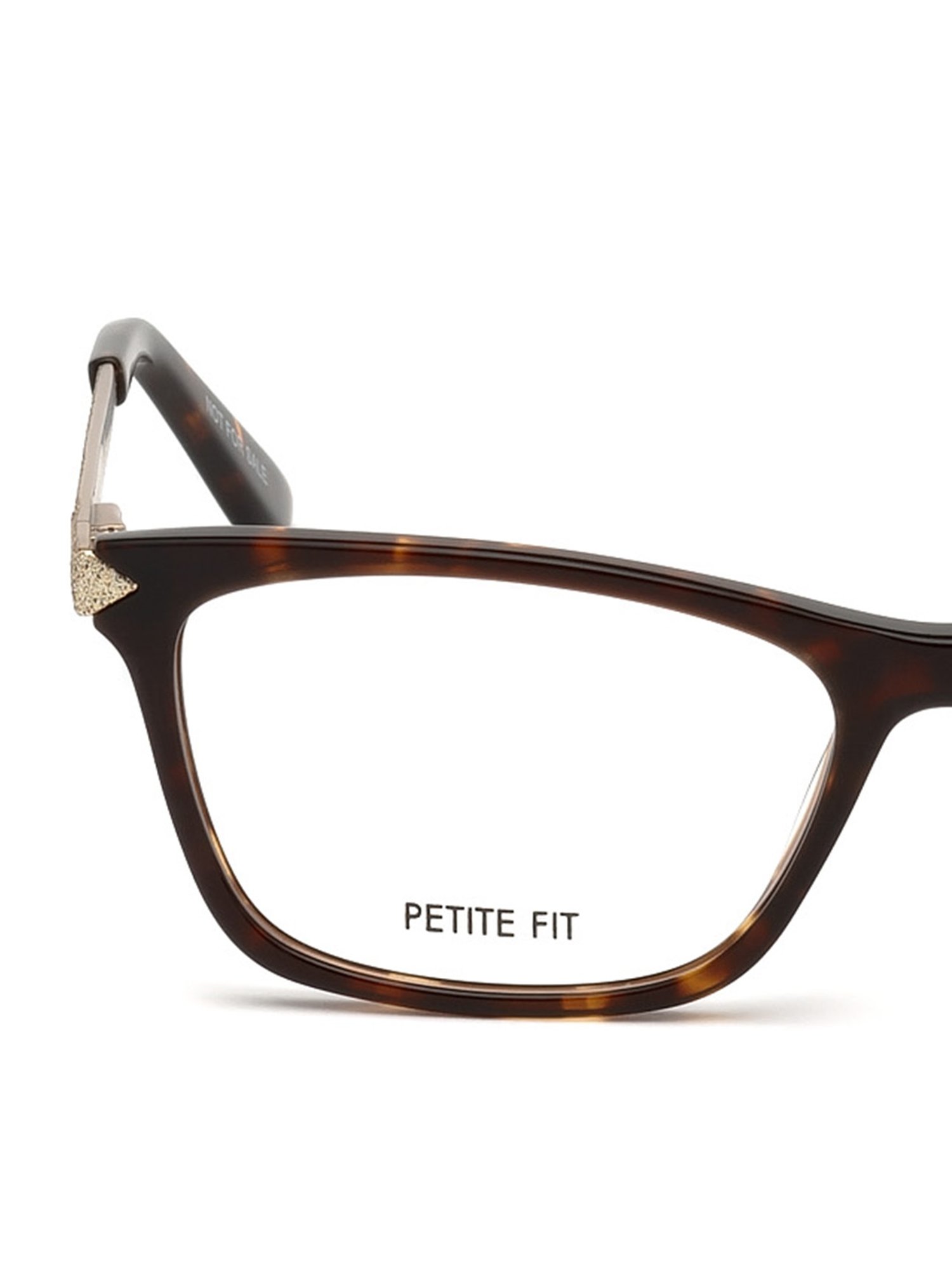 Carolina Herrera Brown Full Rim Round Eye Frame For Women