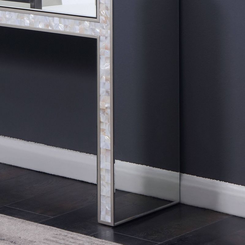 Lopez Mirrored Dressing Table Silver - HOMES: Inside + Out