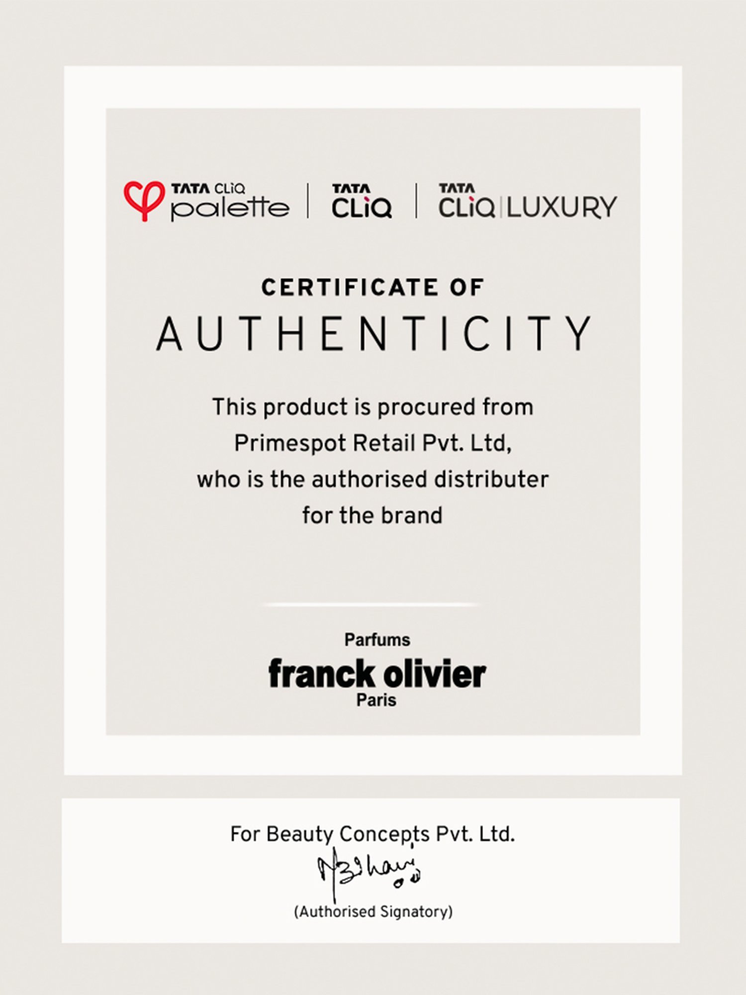 Franck Olivier Giorgia L'Imperatrice Eau de Parfum for Women - 75 ml