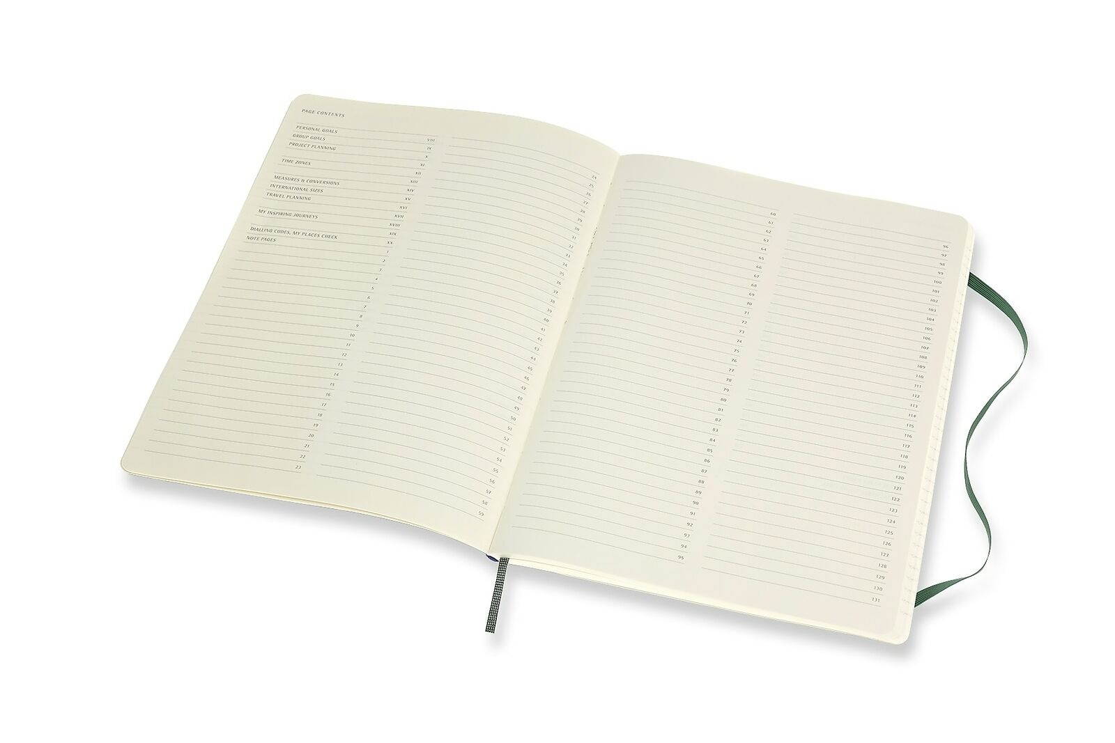 Moleskine MSKN PRO Notebook, XL (7.5x9.75), Forest Green 620848