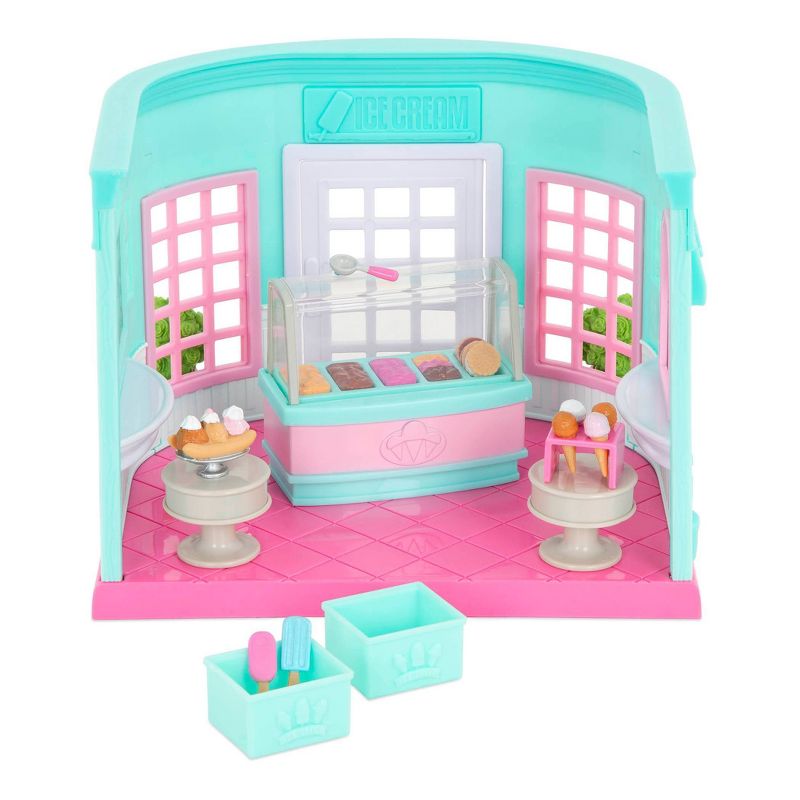 Li'l Woodzeez Scoops & Sprinkles Ice Cream Shop –  18pc Shop Playset